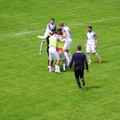Șelimbăr - CS Dinamo, meciul decisiv pentru menținerea în Liga 2 // Captură foto: FRF TV