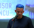 Nicușor Bancu a apărut cu părul albastru la ceremonia de la Primărie // Captură FOTO Facebook @Universitatea Craiova