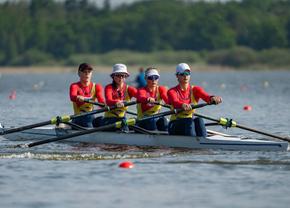 Șapte bărci „tricolore” vor evolua în finalele Campionatelor Europene de canotaj rezervate juniorilor