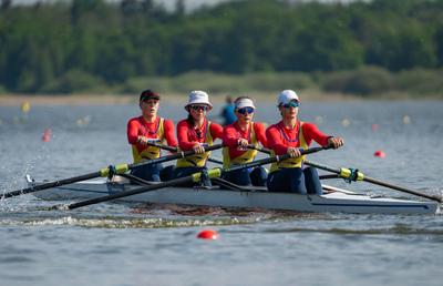 Nouă bărci „tricolore” vor evolua în finalele Campionatelor Europene de canotaj rezervate juniorilor