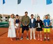 Simona Halep și Juan Martin del Potro, la inaugurarea Centrului Național de Tenis din Republica Moldova/Foto: Ceslav Ciuhrii