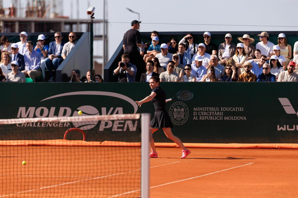 Simona Halep și Juan Martin del Potro, uimiți de centrul de tenis pe care l-au găsit în Republica Moldova: „Un proiect impresionant”