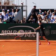 Simona Halep, la inaugurarea Centrului Național de Tenis din Republica Moldova/Foto: Ceslav Ciuhrii