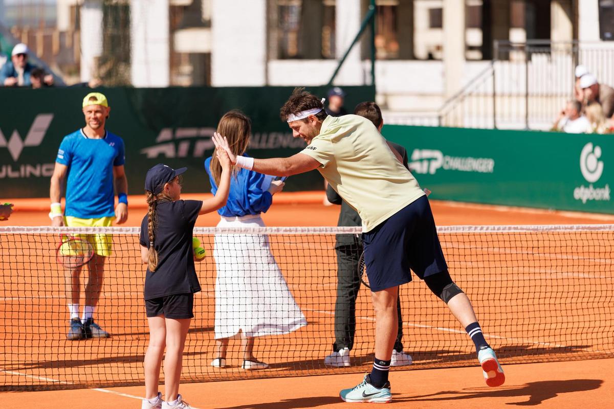 Simona Halep și Juan Martin del Potro, uimiți de centrul de tenis pe care l-au găsit în Republica Moldova: „Un proiect impresionant”