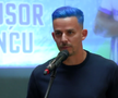 Nicușor Bancu a apărut cu părul albastru la ceremonia de la Primărie // Captură FOTO Facebook @Universitatea Craiova