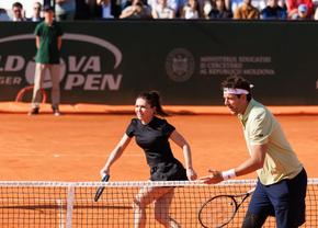 Simona Halep și Juan Martin del Potro, uimiți de centrul de tenis pe care l-au găsit în Republica Moldova: „Un proiect impresionant”