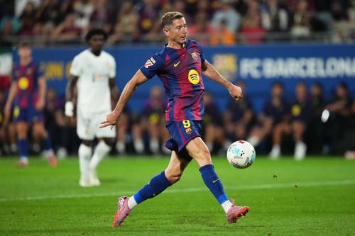 Robert Lewandowski, în Barcelona - Valencia / Foto: Imago Images