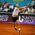Grigor Dimitrov în acțiune la Adria Tour Foto Guliver/GettyImages