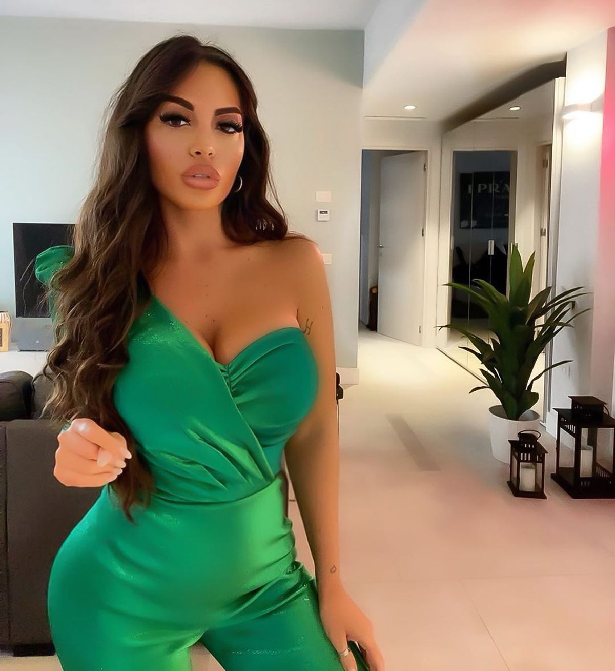 FOTO INCENDIAR Floriana e talismanul lui Gattuso: „A pozat în șortul lui Napoli și ne-a purtat noroc în finala Cupei”