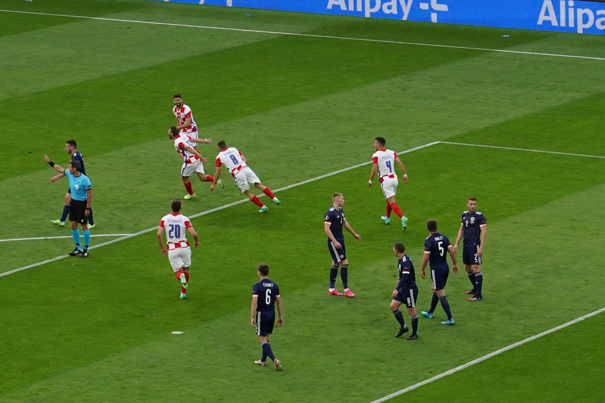 Anglia câștigă grupa D și e gata de șocul de pe Wembley! Croația și Cehia merg și ele în „optimi” la Euro 2020