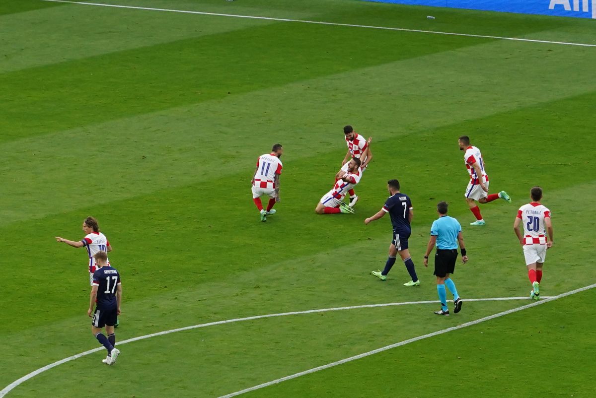 Anglia câștigă grupa D și e gata de șocul de pe Wembley! Croația și Cehia merg și ele în „optimi” la Euro 2020