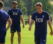 Ultimul transfer reușit de FCU Craiova 1948 a făcut primul antrenament cu echipa + Adrian Mititelu jr a ajuns în cantonament