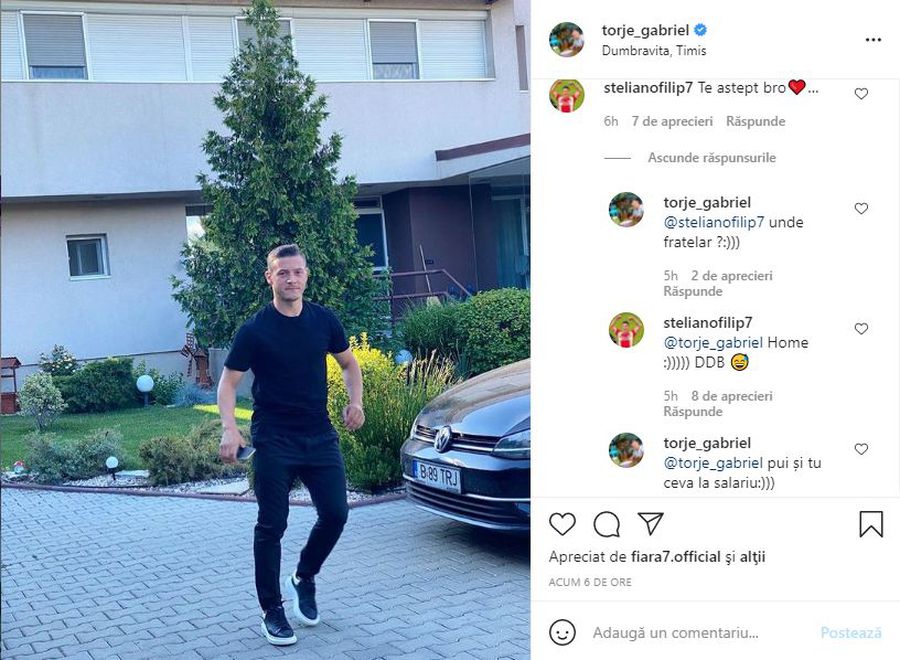 Gabi Torje și Steliano Filip, dialog savuros pe tema transferului la Dinamo: „Pui și tu ceva la salariu” 
