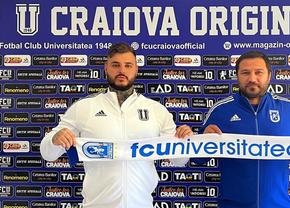 Marius Croitoru a semnat cu FCU Craiova în urmă cu puține momente