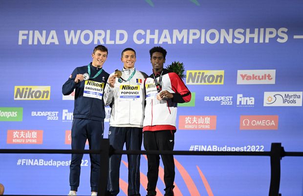 David Popovici naște o mare rivalitate în natația mondială: „Data viitoare o să îl bat!”