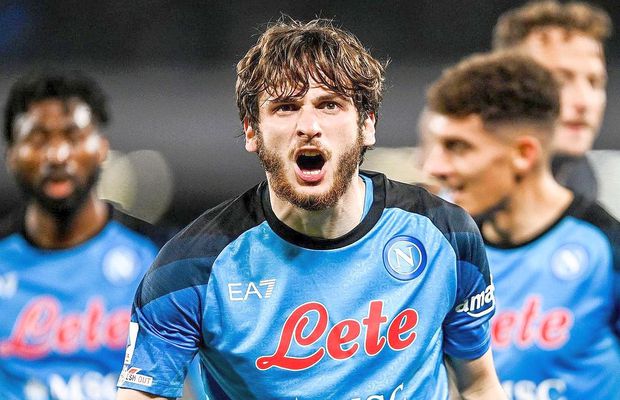 Napoli îl blindează pe Khvicha Kvaratskhelia » Noul contract propus georgianului