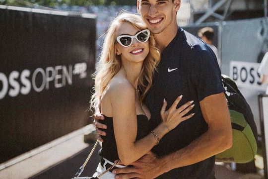 Andreea Bălan, alături de Victor Cornea / Sursă foto: Instagram