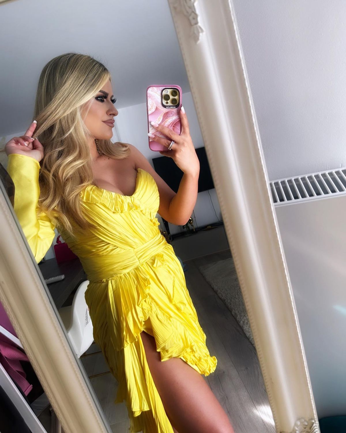 Alex Băluță și soția sa, Diana