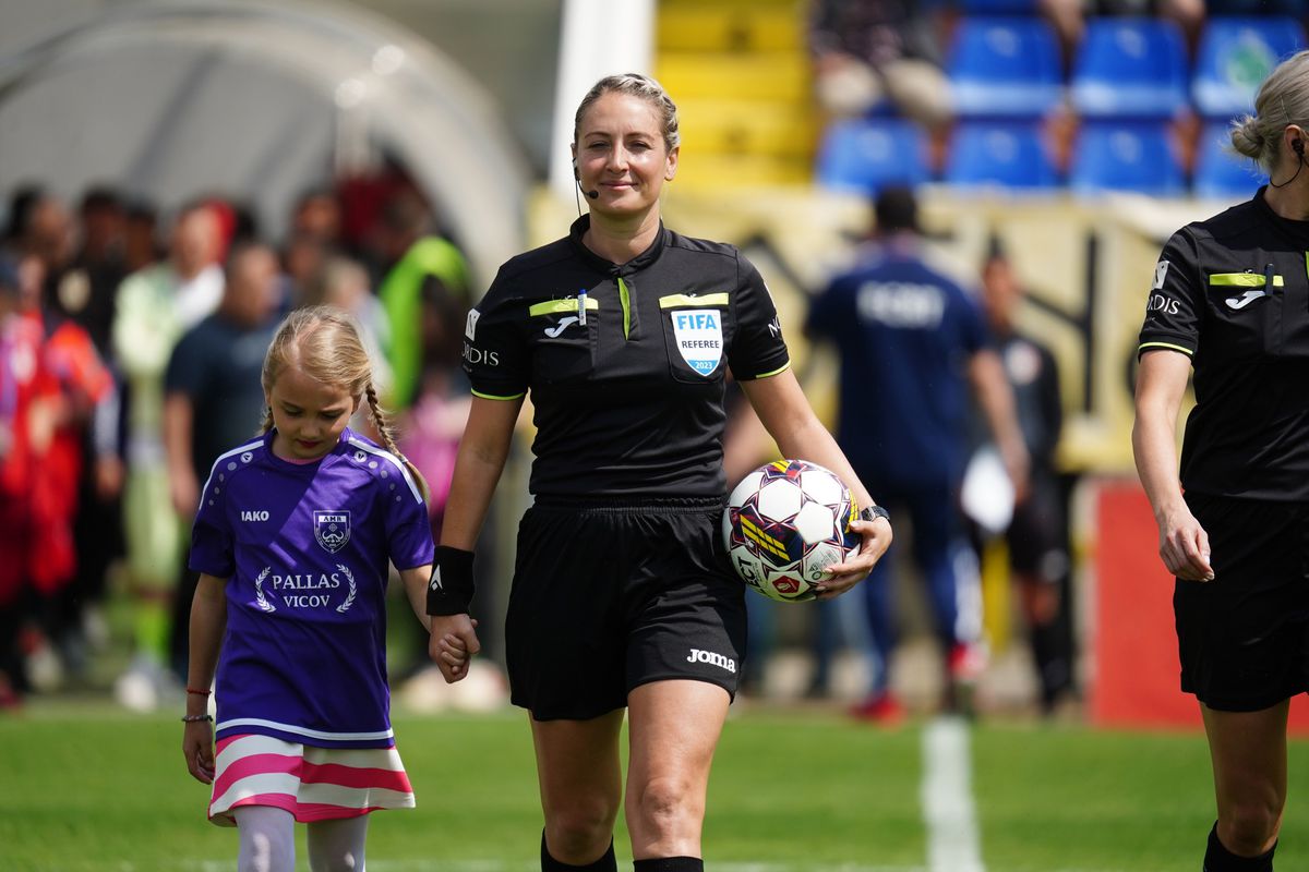 Alina Peșu, delegare în Champions League, la Real Madrid - Paris FC