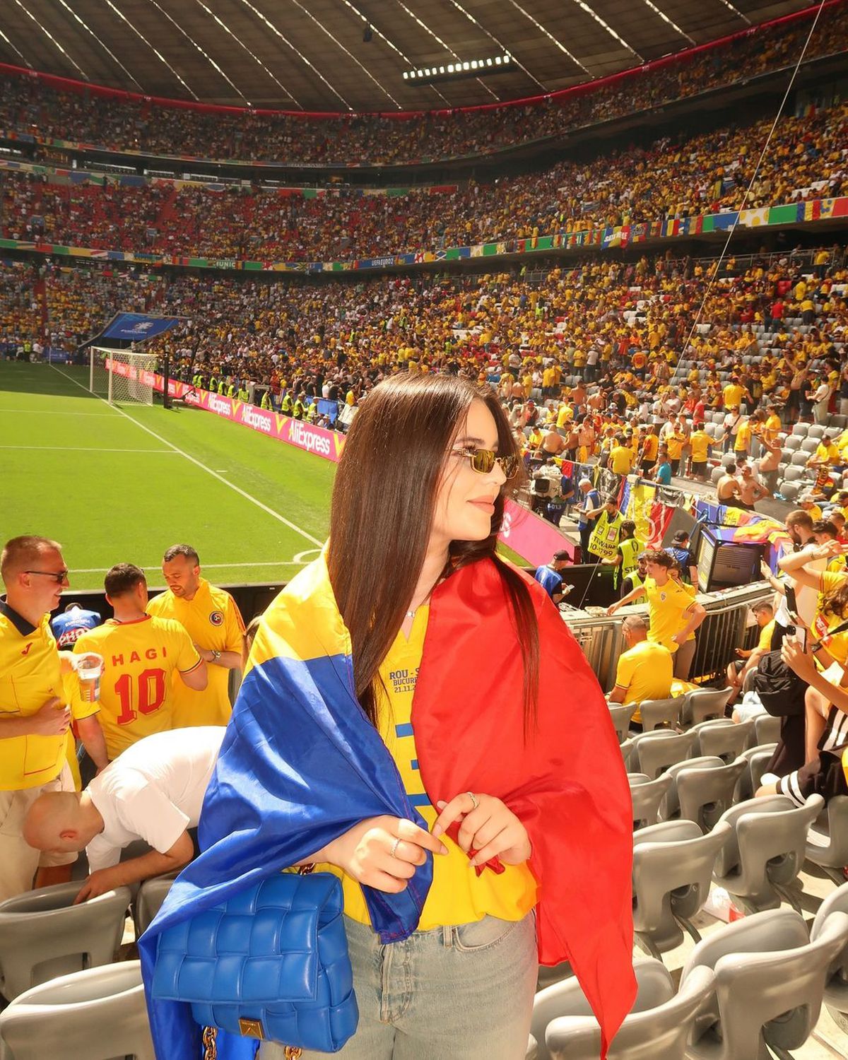 Sărutul consolării! Gestul făcut de iubita lui Radu Drăgușin în Germania