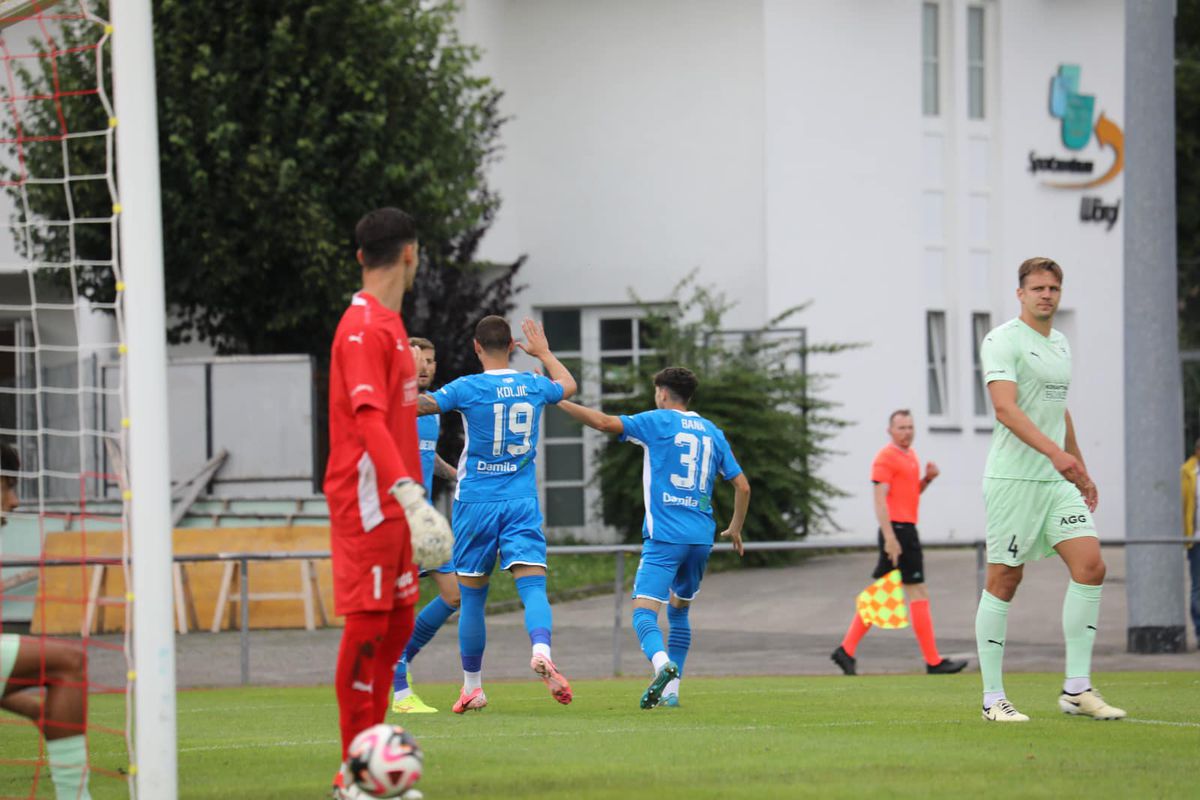 Universitatea Craiova a pierdut primul meci amical al verii