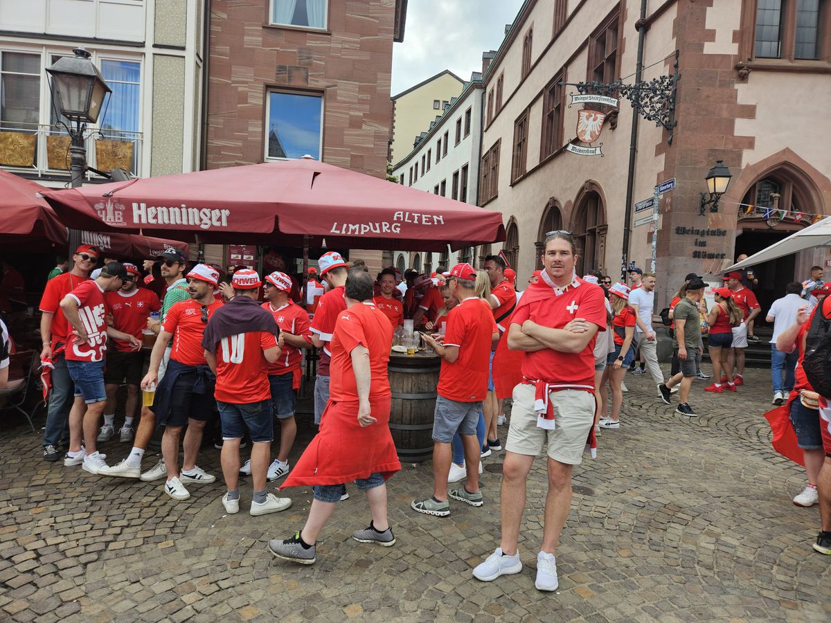 Imagini înainte de Germania - Elveția, Euro 2024