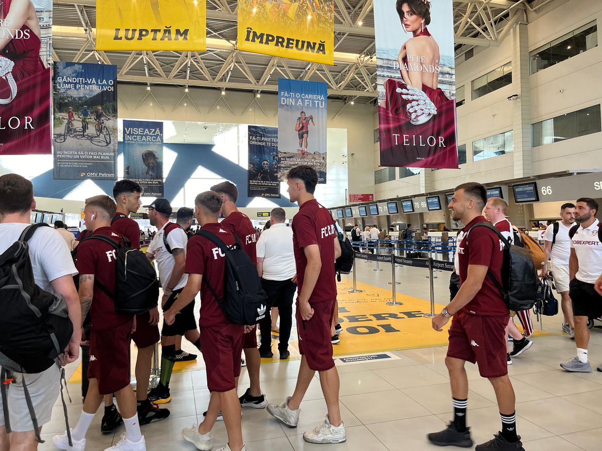 Rapid a plecat în cantonamentul din Slovenia » 5 jucători nu fac deplasarea