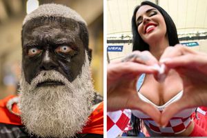 Cele mai tari 20 de imagini de la Euro 2024 » Măști bizare, tribuna din navete de bere, rugăciuni în pădure și decolteul devenit viral
