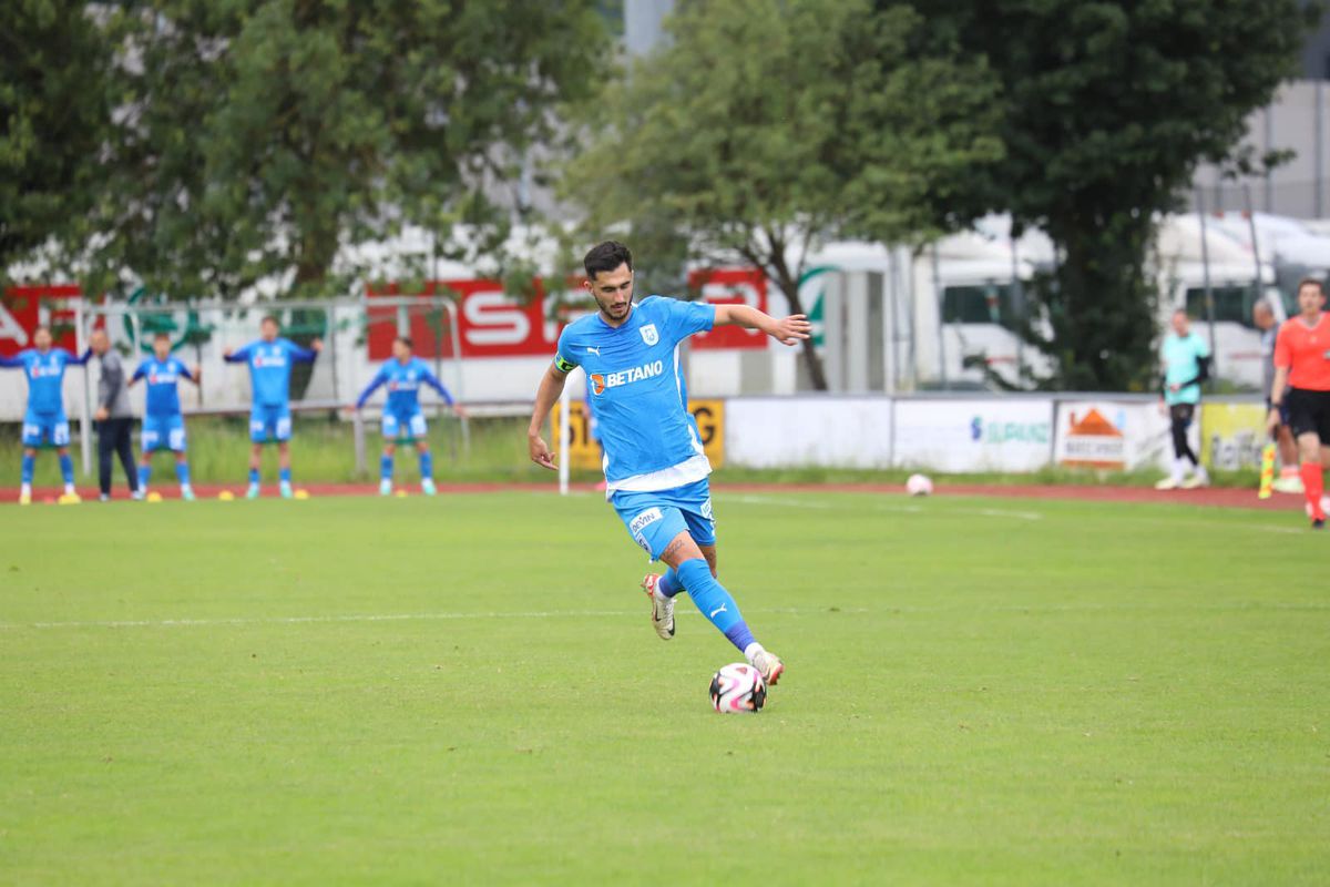 Universitatea Craiova a pierdut primul meci amical al verii