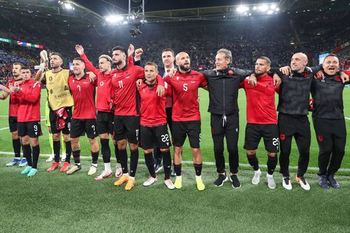 Naser Aliji, fundașul stânga convocat în lotul Albaniei la EURO 2024, va fi propus la U Cluj. El a jucat sezonul trecut la FC Voluntari și a retrogradat cu ilfovenii în Liga 2/ foto Imago Images
