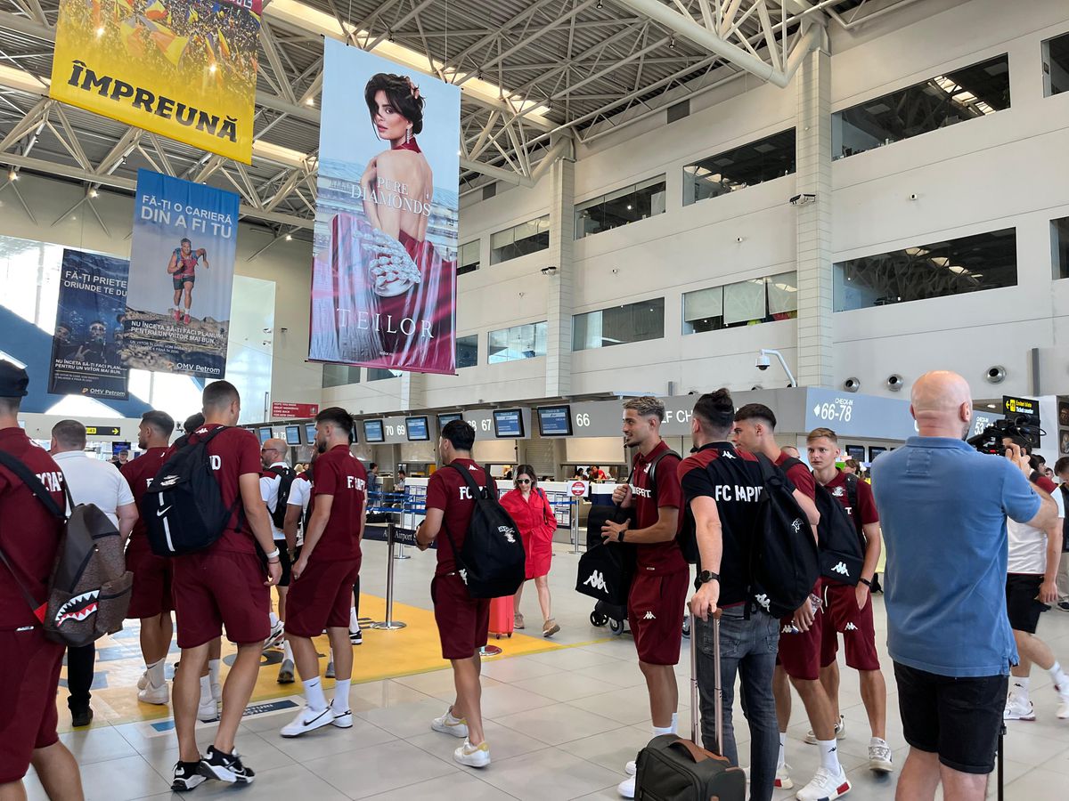 Rapid a plecat în cantonamentul din Slovenia » 5 jucători nu fac deplasarea