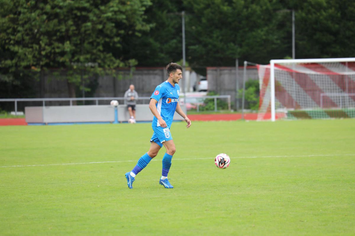 Universitatea Craiova a pierdut primul meci amical al verii