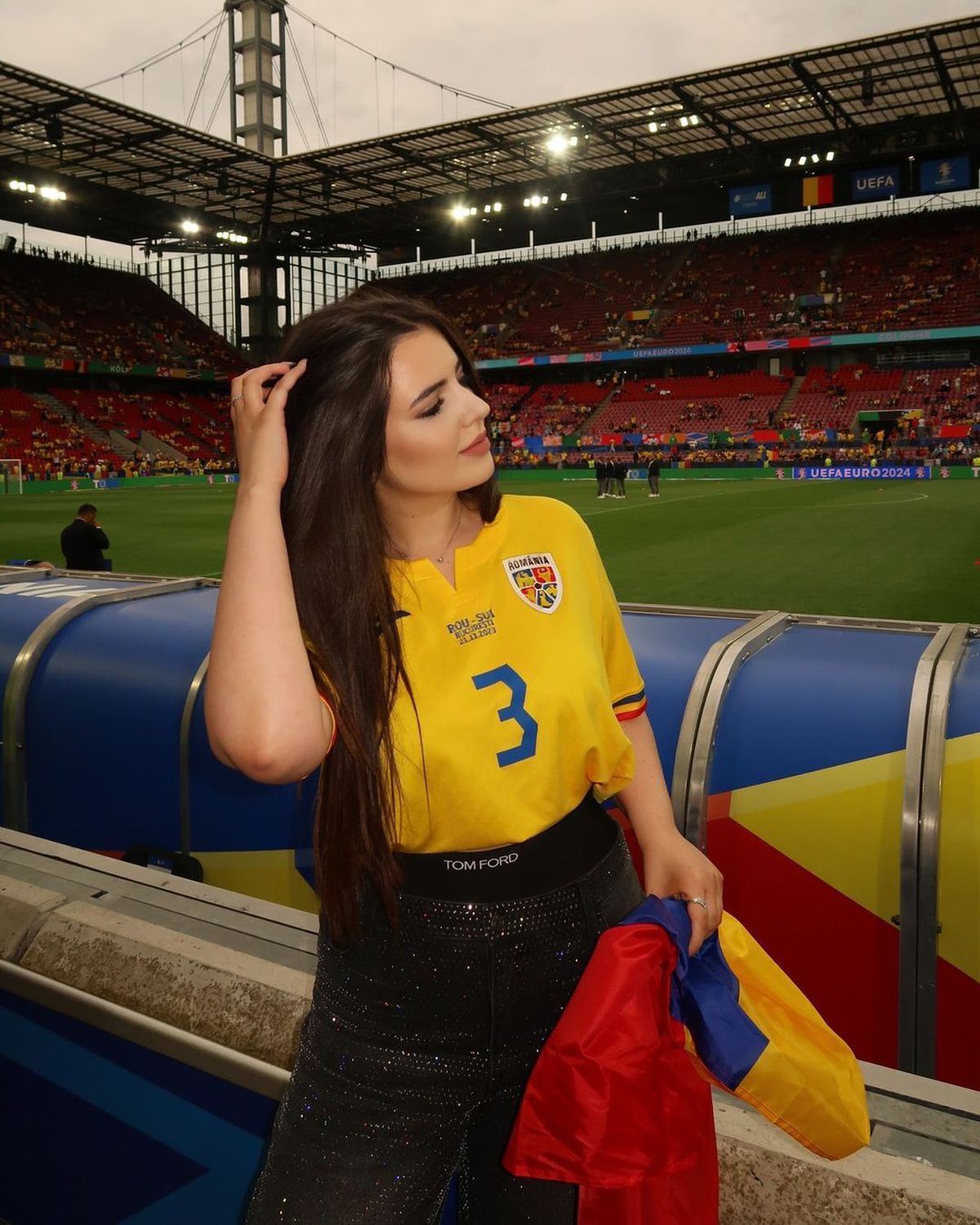 Iubita lui Radu Drăgușin, mesaj de două cuvinte după prezentarea oficială la Tottenham