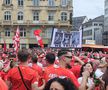 Frankfurt, în ziua meciului Germania - Elveția, așteptându-i pe români