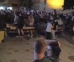 Bucuria maghiarilor din Satu Mare, la golul decisiv reușit de Ungaria în fața Scoției / Captură GSP Video