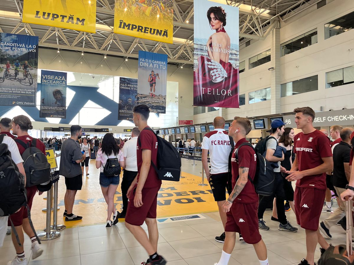 Rapid a plecat în cantonamentul din Slovenia » 5 jucători nu fac deplasarea