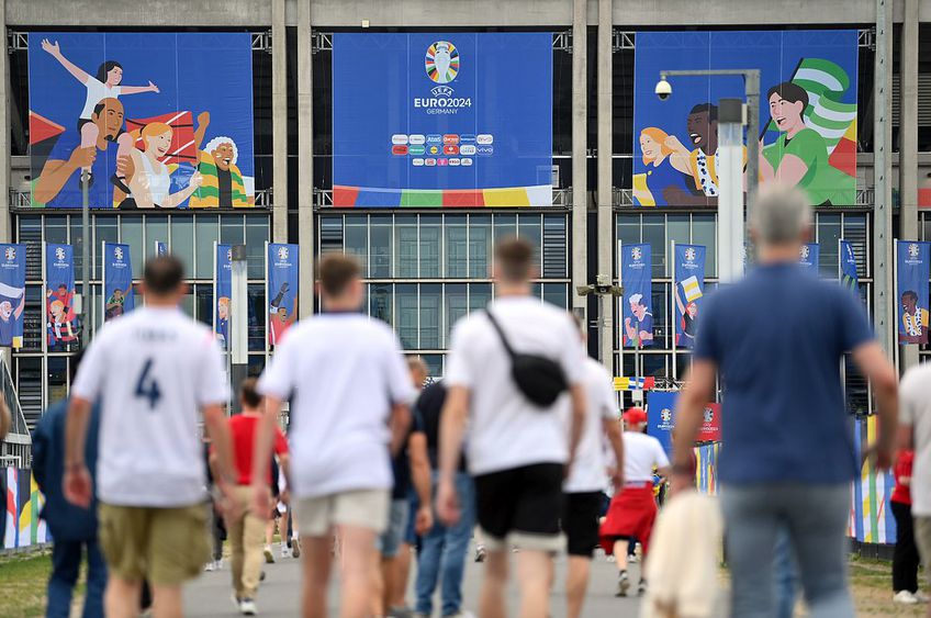 Până la Slovacia - România, Frankfurt Arena va fi găzduit alte 3 partide la Euro 2024 // foto: Guliver/gettyimages