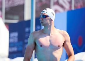 Patrick Dinu, student la Princeton, a fost al doilea în cursa de 50 de metri liber la Campionatele Naționale: „A fost distractiv să concurez din nou cu David”