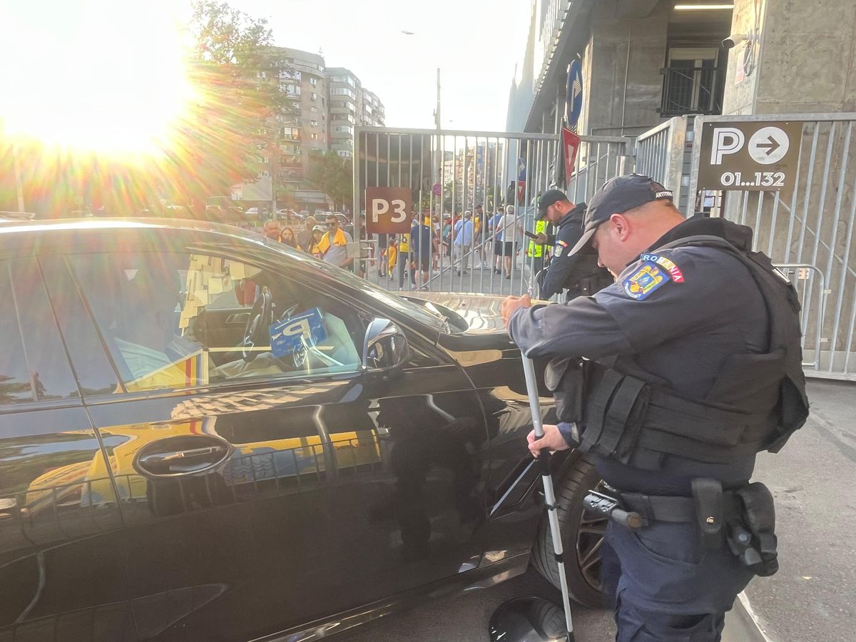 Personalități din lumea sportului la Romania U19 - Olanda U19