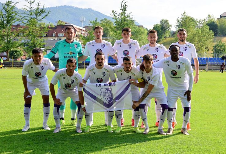 Imagini din cantonamentul alb-violeților / Sursă foto: Facebook@ FC Argeș