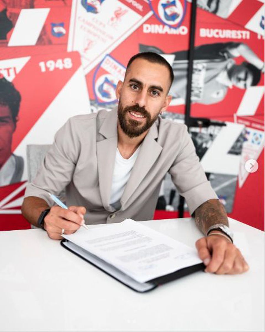Kyriakou Charalampos, prezentat oficial la Dinamo Noul transfer al lui Dinamo s-a pozat în tricoul „câinilor” » Mijlocașul a semnat