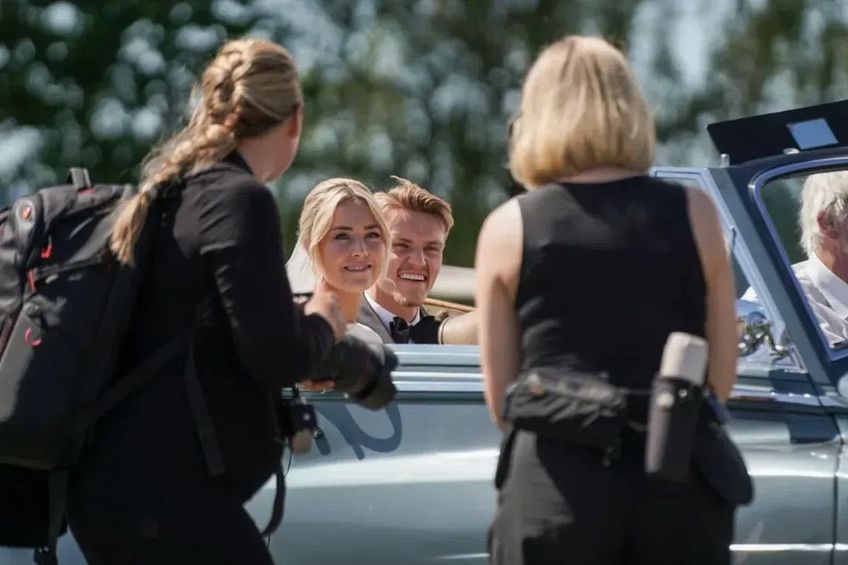 FOTO Incident neplăcut la nunta lui Martin Odegaard » Agenții de securitate au fost nevoiți să intervină