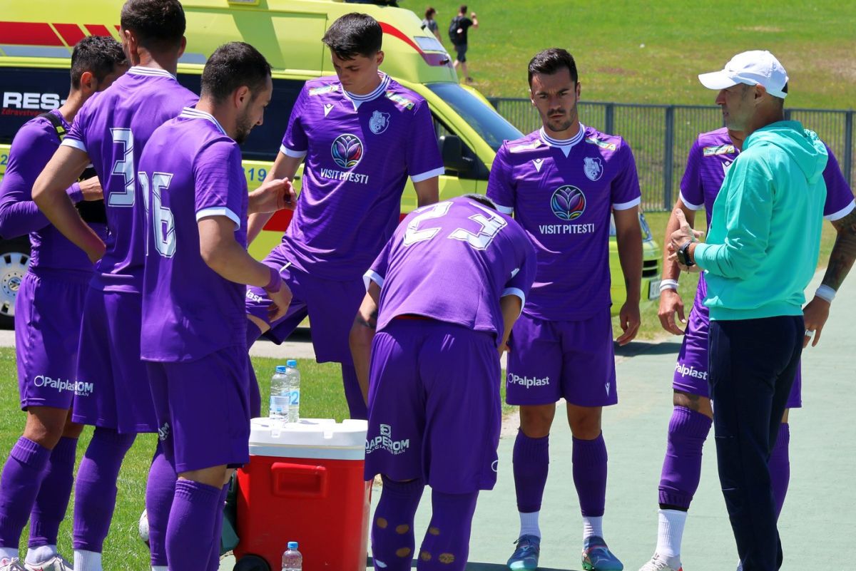 FC Argeș în cantonamentul din Slovenia: imagini surprinse în timpul stagiului de pregătire