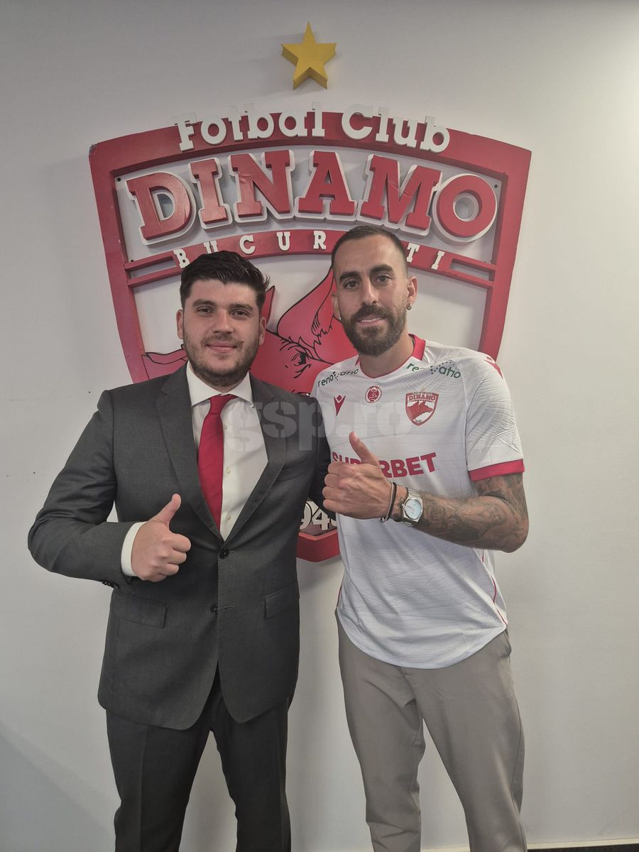 Kyriakou Charalampos a semnat cu Dinamo Noul transfer al lui Dinamo s-a pozat în tricoul „câinilor” » Mijlocașul a semnat