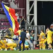 Momente emotionante pe gazon, dupa România - Olanda. foto Cristi Preda GSP (5)