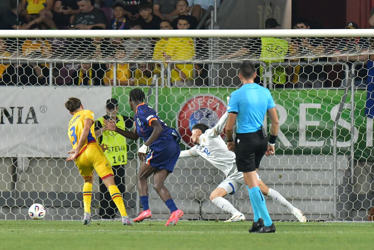 Olanda U19 - România U19 3-1 » Sfârșit de poveste! România U19 n-a avut nicio șansă în semifinala cu cinicii batavi