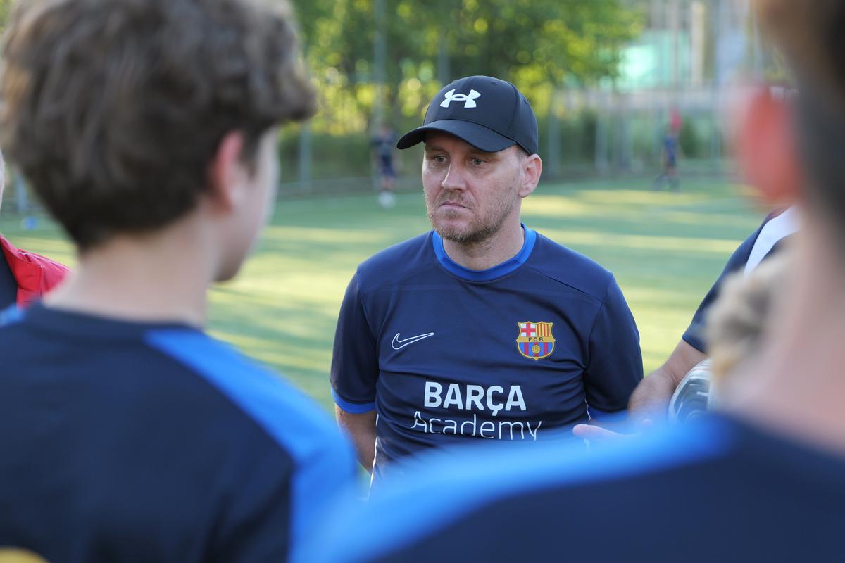Nicolae Mitea a devenit antrenor la academia lui FC Barcelona din România