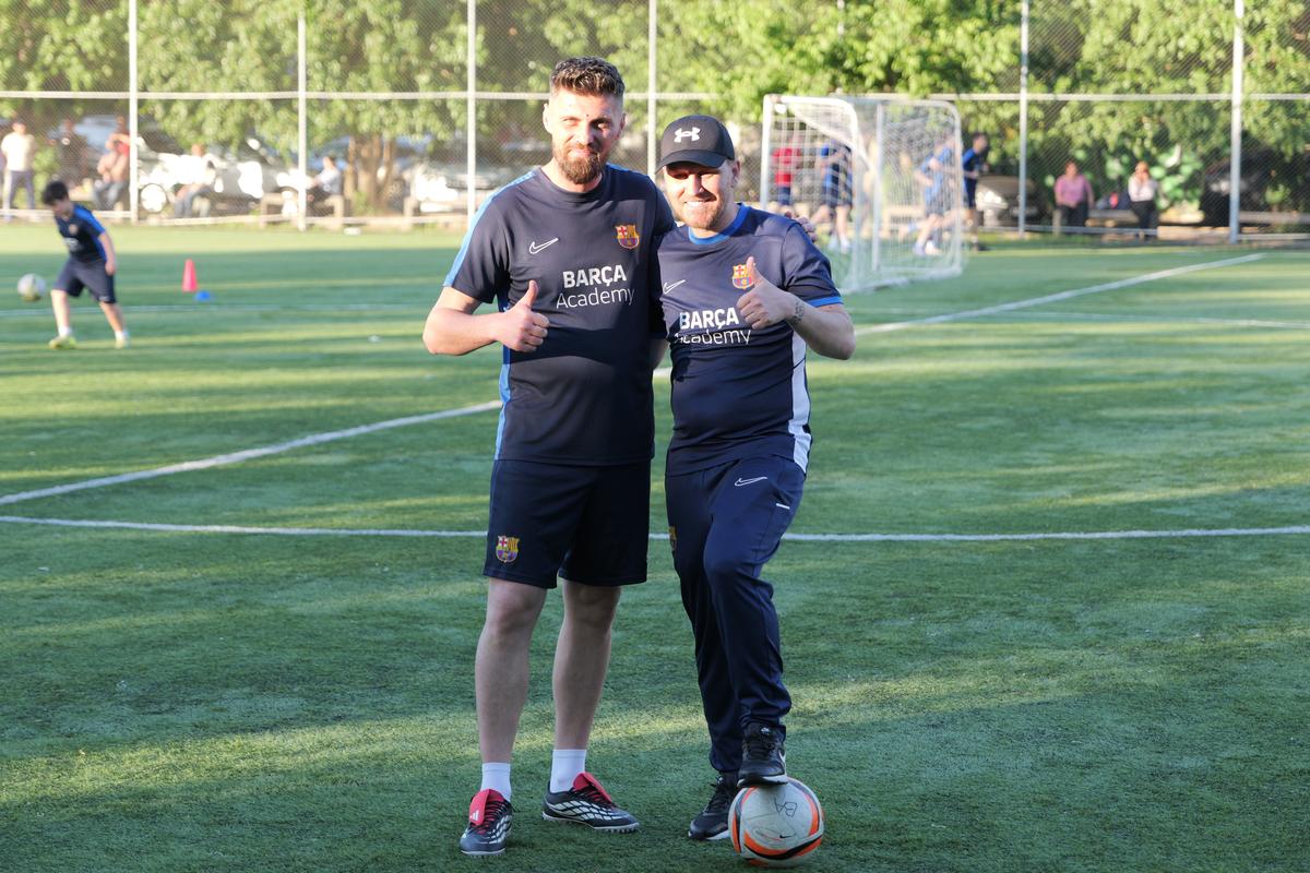 Nicolae Mitea a devenit antrenor la academia lui FC Barcelona din România