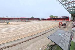 Pregătesc stadionul pentru debutul absolut în cupele europene!