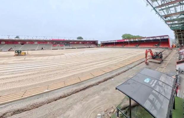 Pregătesc stadionul pentru debutul absolut în cupele europene!